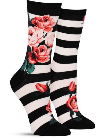 Romantic Rose Socks | Women's