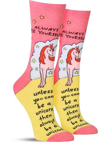 Always Be a Unicorn Socks