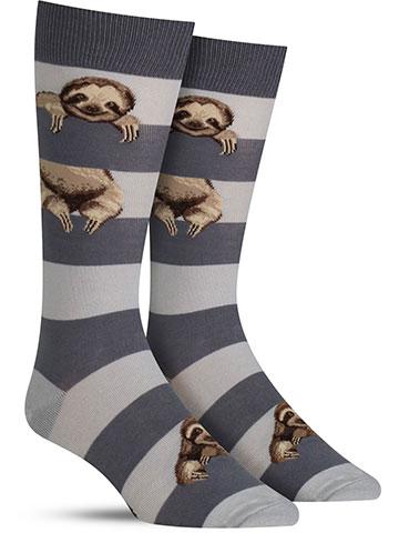 Sloth Stripe Socks