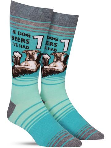 Men's Dog Beers Socks
